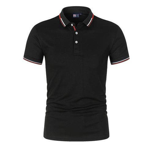 Einfarbiges Poloshirt