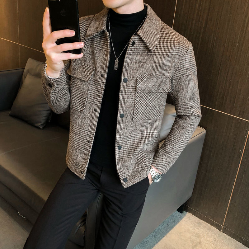 Shopnory | Herren Karohemdjacke