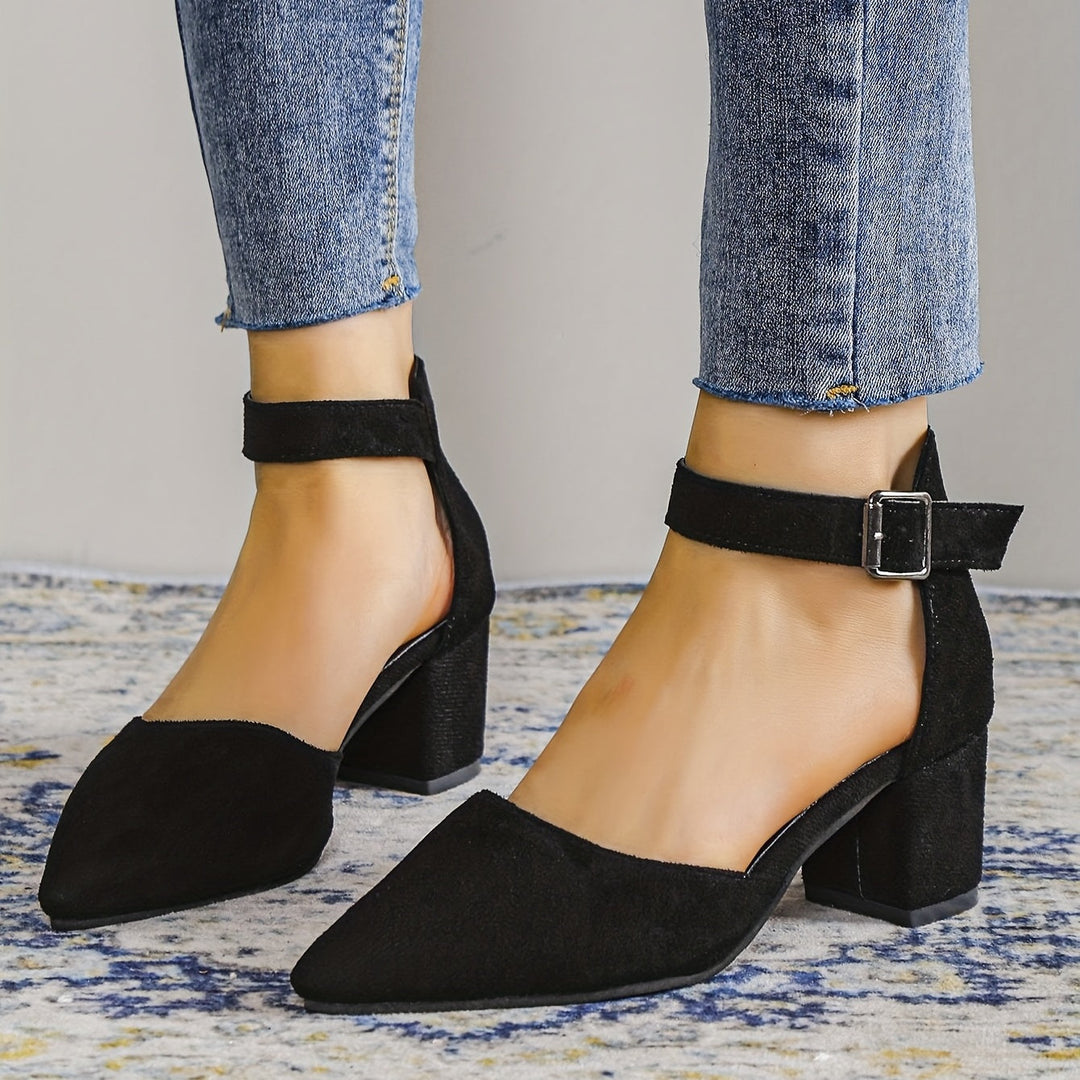 Damen Sandalen mit Blockabsatz Schnürung, mit Knöchelriemen, Elegant