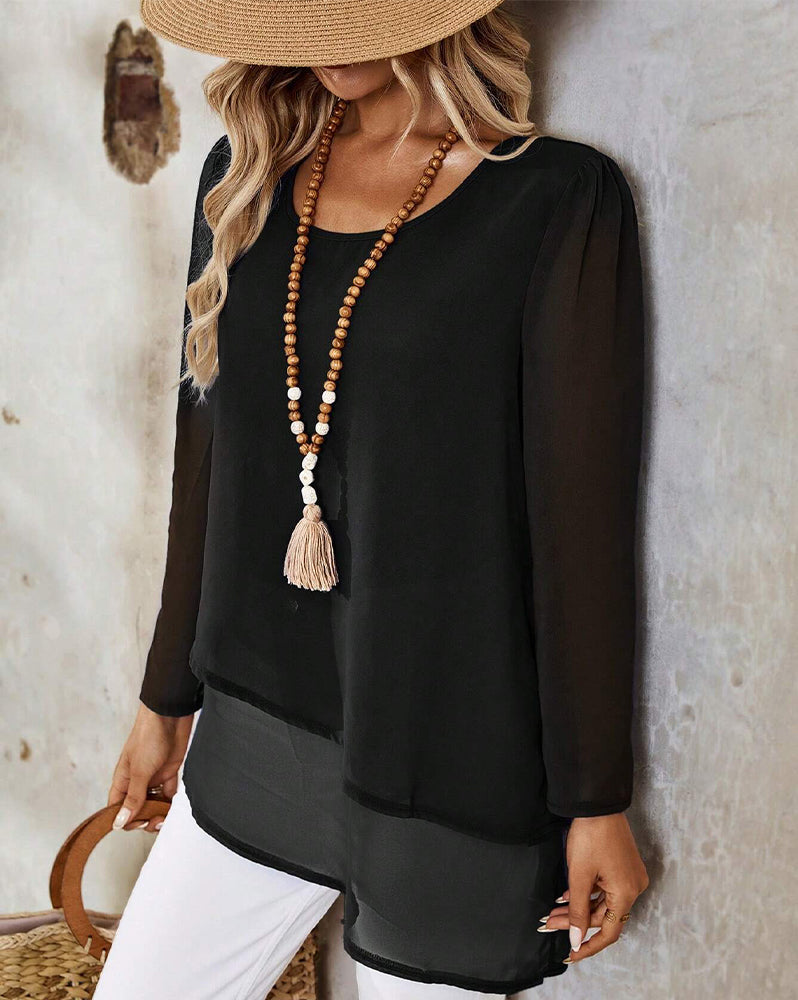 Rundhals Irregular Doppelschicht