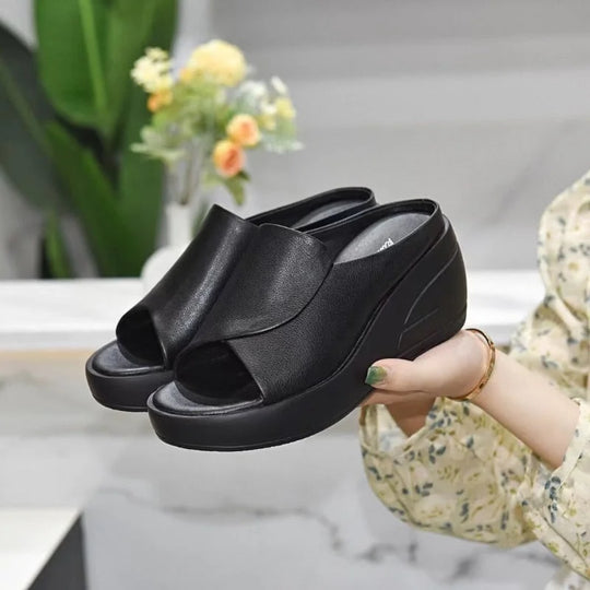 Orthopädische Keil-Sandalen
