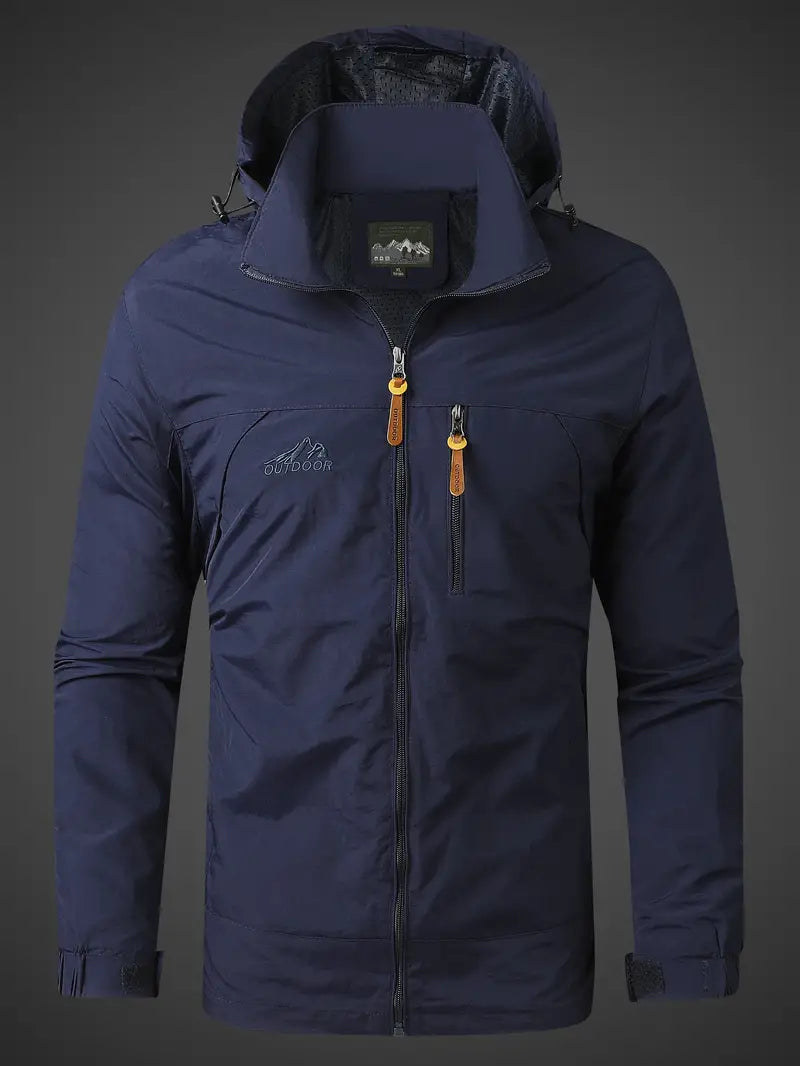 Wasser und Winddichte Herren Outdoor Jacke für Alle Aktivitäten