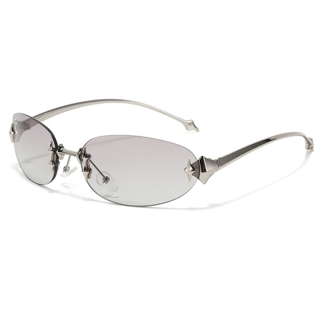 Shopnory | Star Rahmenlose Futuristische Sonnenbrille