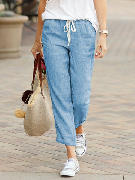 Bequeme Leinenhose Damen