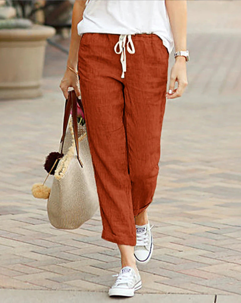 Bequeme Leinenhose Damen