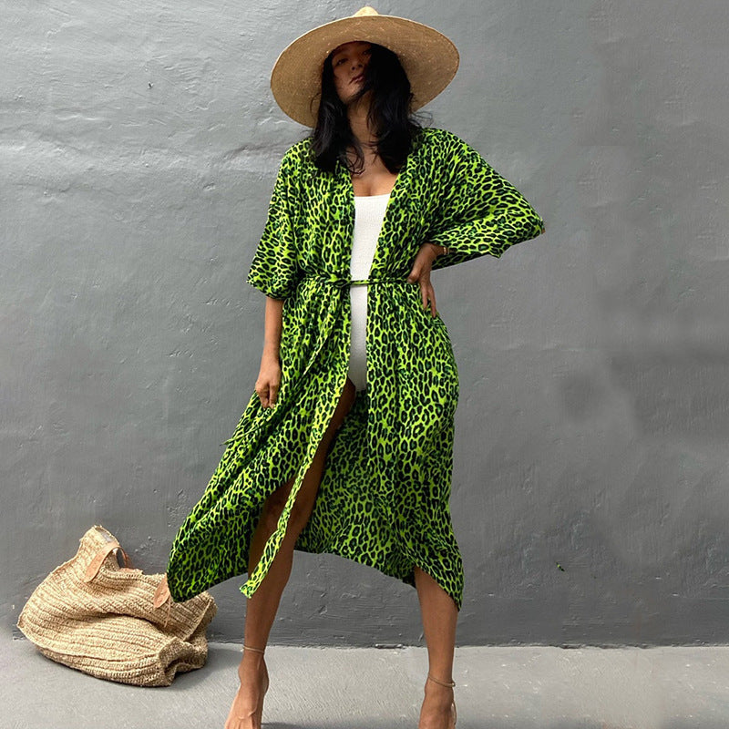 Glamouröse Sonnenschutz Resort Strandkleid Cover Up