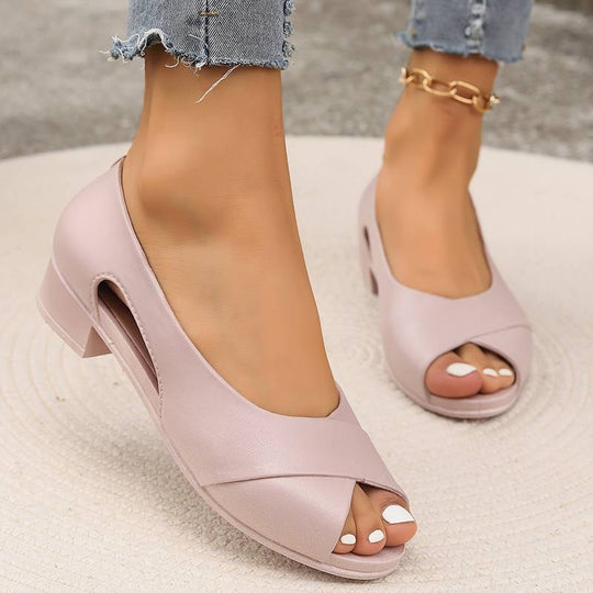 Elegante Orthopädische Absatzsandalen