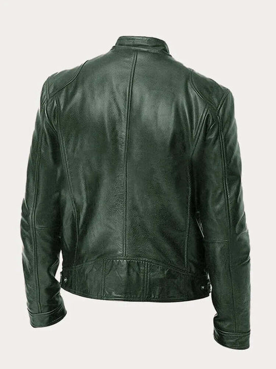 Herren Klassische Lederjacke