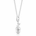 Silber Eichel Charm Halskette | Shop Nory