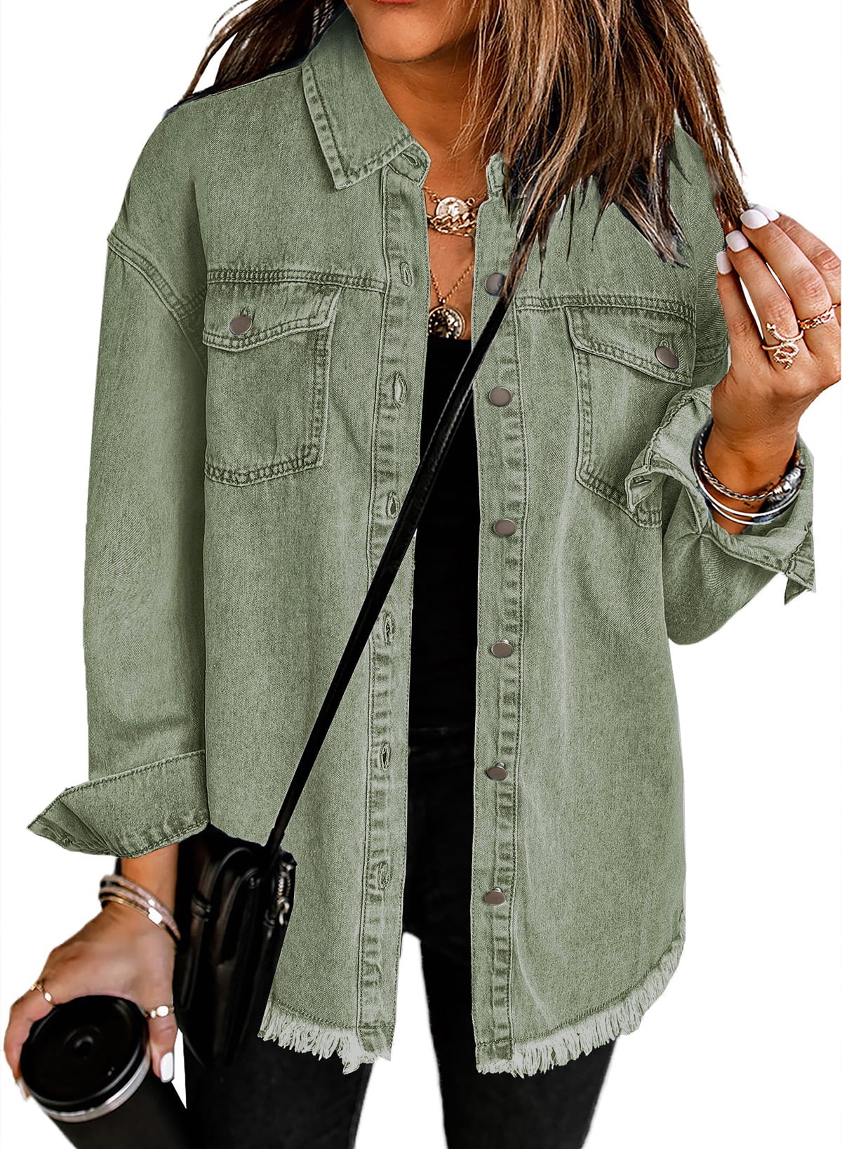 Mach jedes Outfit schöner mit dieser Jeansjacke