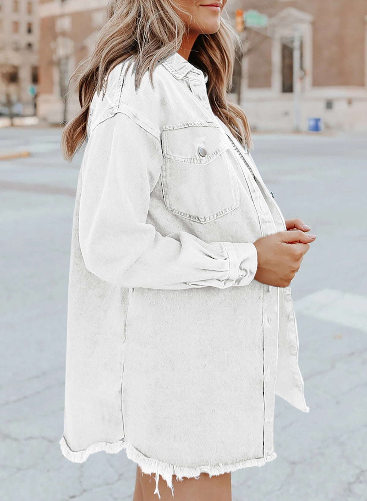 Mach jedes Outfit schöner mit dieser Jeansjacke