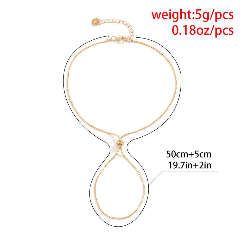 Verstellbares Schlangenbein-Kette Fußkettchen | Shop Nory