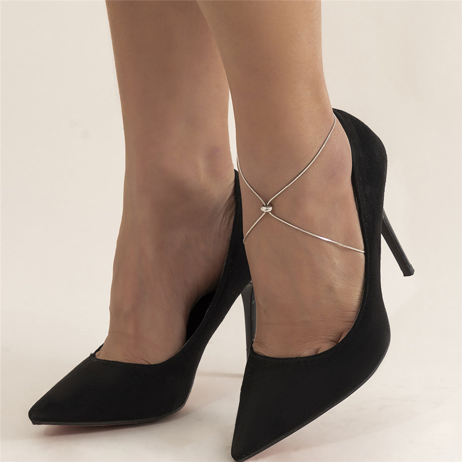 Verstellbares Schlangenbein-Kette Fußkettchen | Shop Nory
