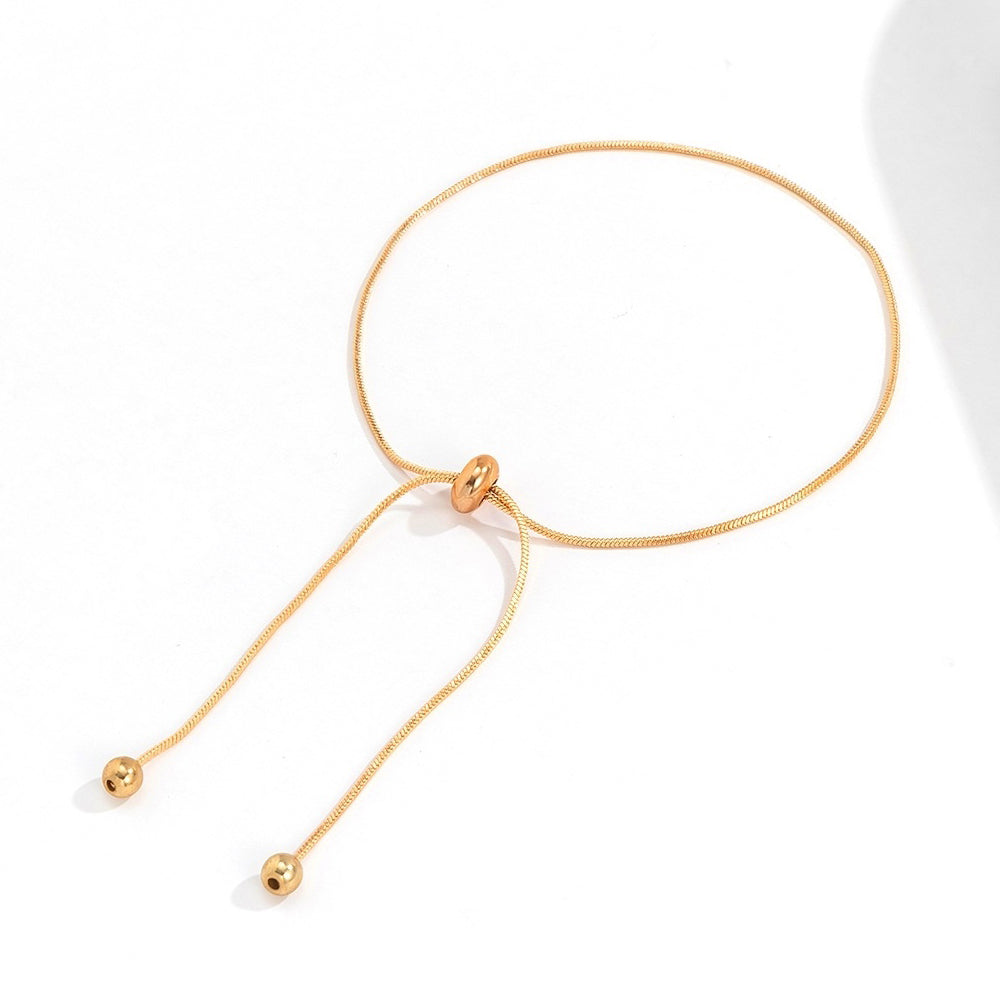 Verstellbares dünnes Kettchen Fußkettchen | Shop Nory