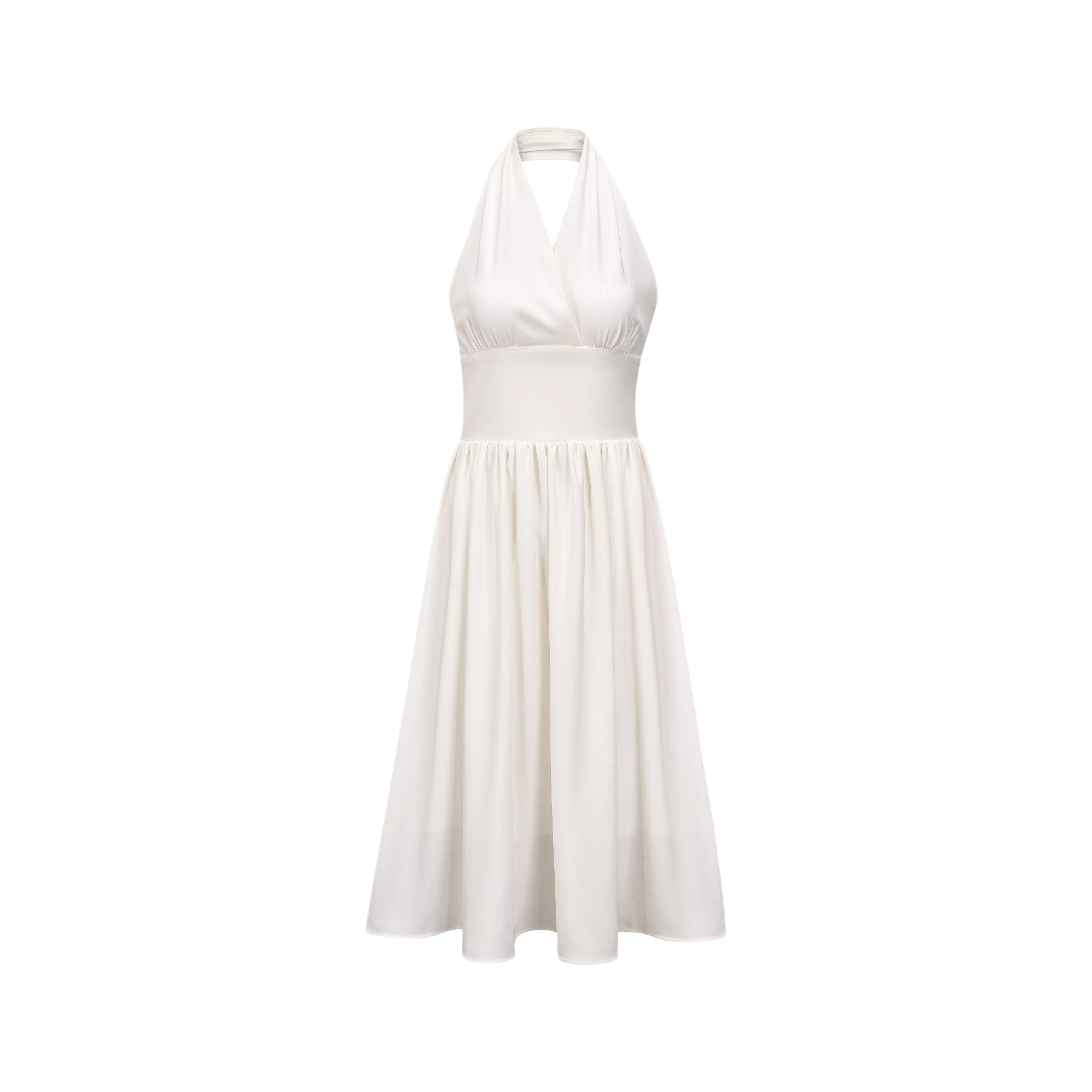 Shopnory | Monroe Weiß Mini Kleid