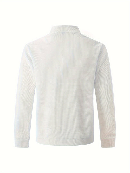 Elegante Jacke mit Reißverschluss Baumwollmischung Stilvoll und Bequem