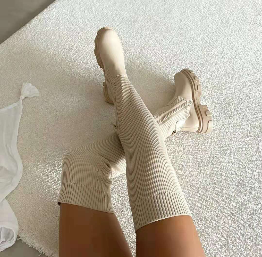 Bequeme Stretch-Stiefel für Damen, stilvoll & flexibel