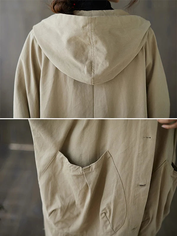 ShopNory | Langer Wasserdichter Trenchcoat Mantel