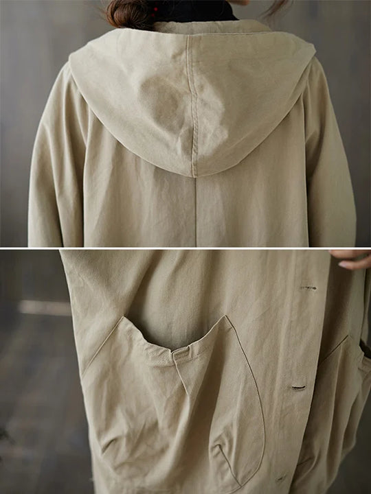 ShopNory | Langer Wasserdichter Trenchcoat Mantel