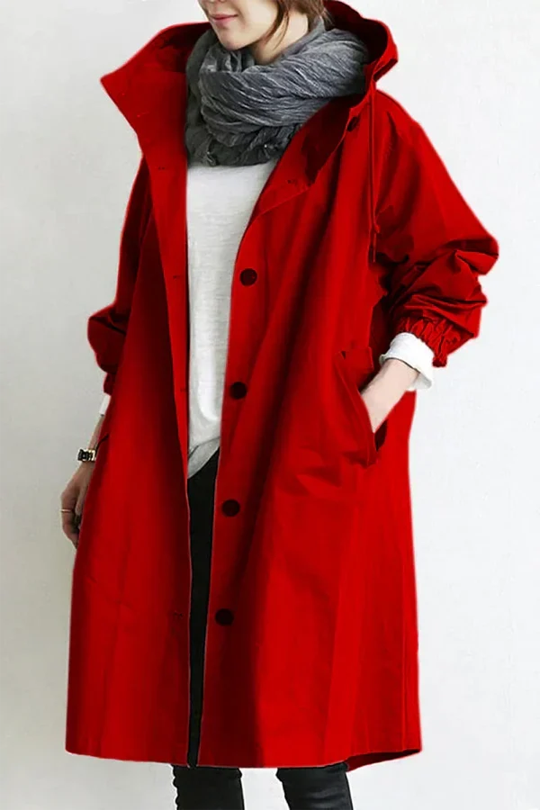 Stilvolle Dünne Regenjacke