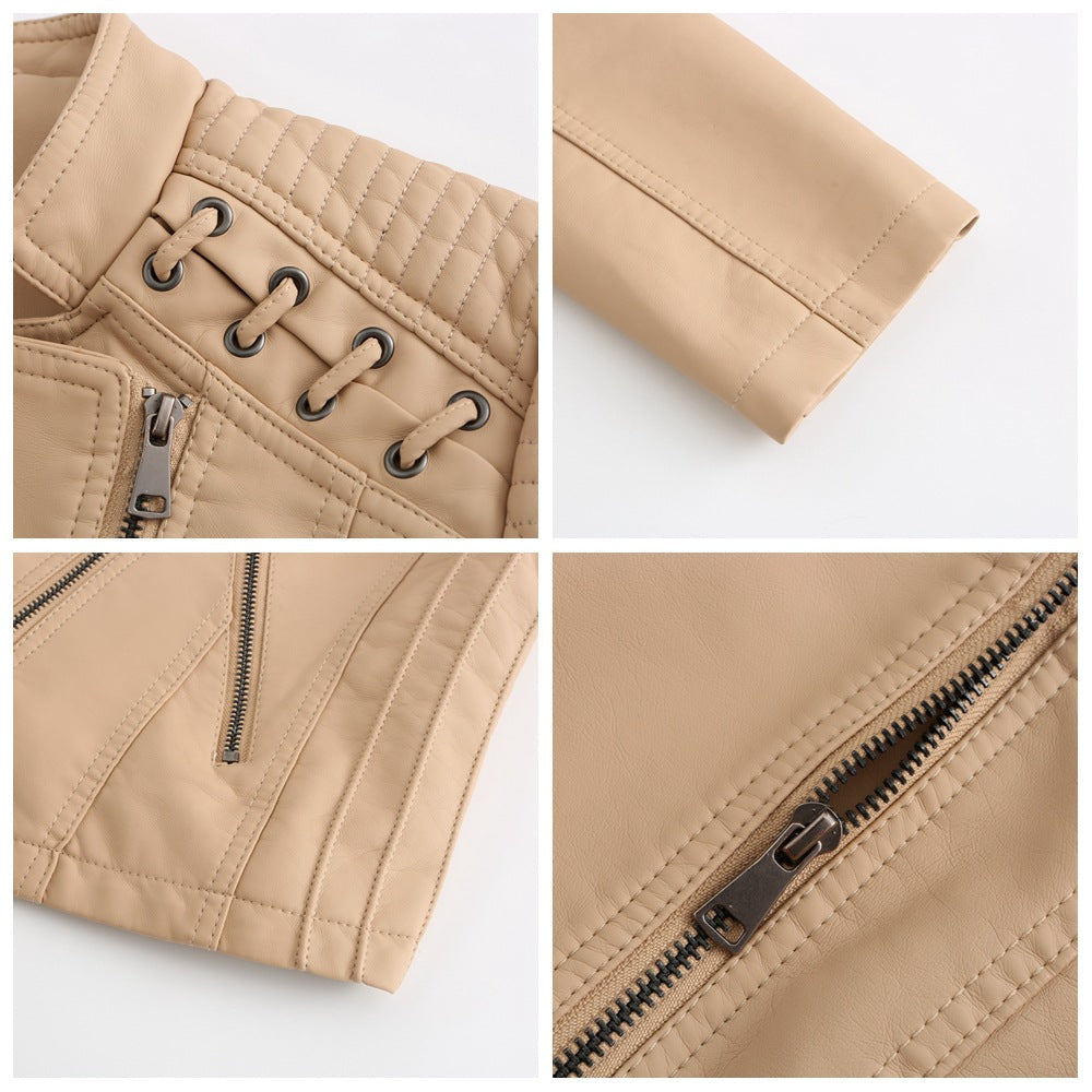 Premium Lammlederjacke für Den Herbst