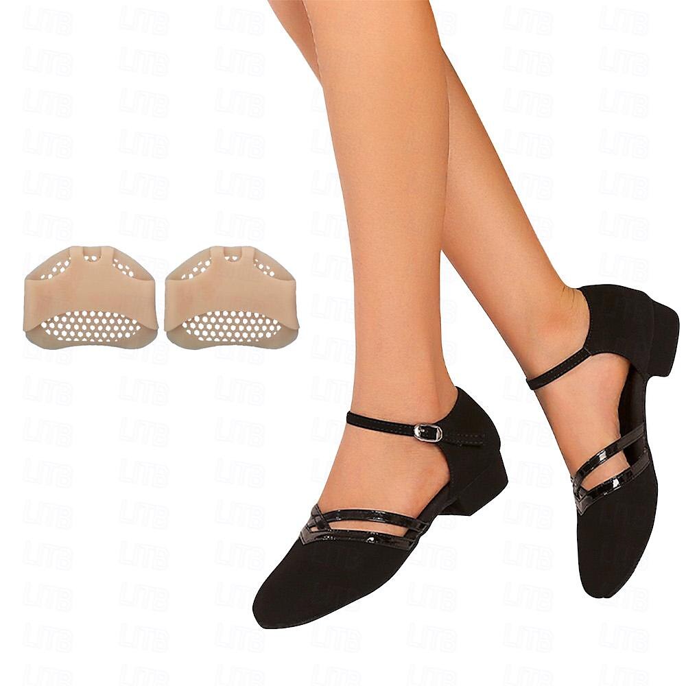 ShopNory | Moderne Tanzschuhe für Damen - Schwarz - Hochwertiges Wild