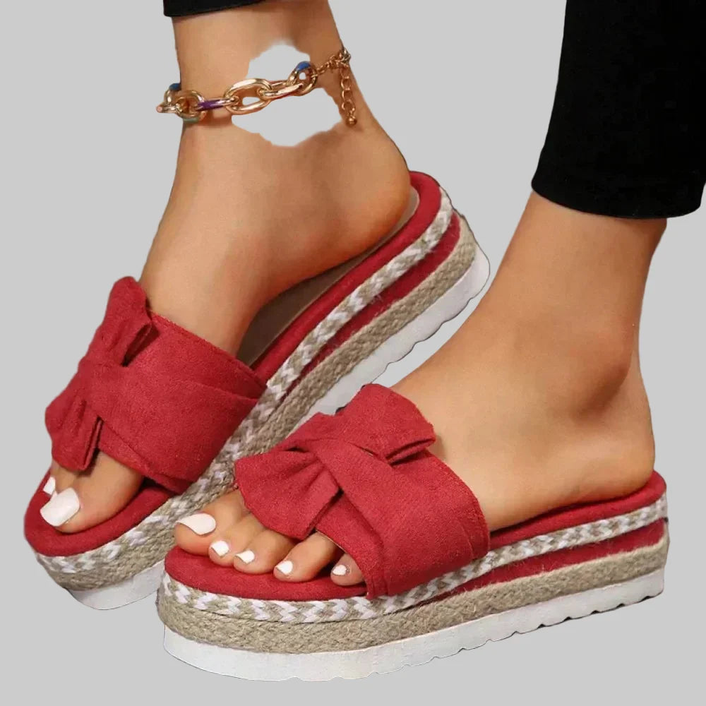 Alyce's Schleife Ortho Sandalen