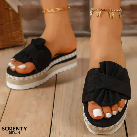 Alyce's Schleife Ortho Sandalen