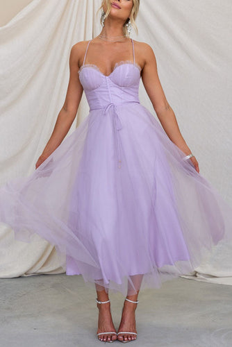 Modernes prinses chiffon Kleid