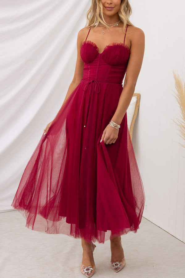 Modernes prinses chiffon Kleid