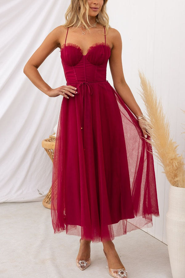 Modernes prinses chiffon Kleid
