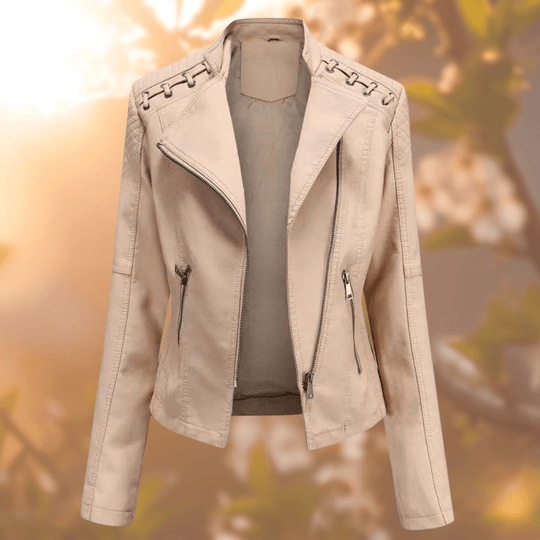 Jacke - Damen Lederjacke