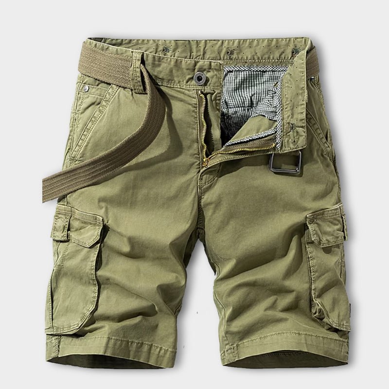 Cargo Shorts mit Gürtel