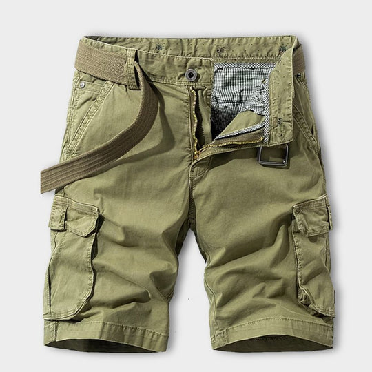 Cargo Shorts mit Gürtel