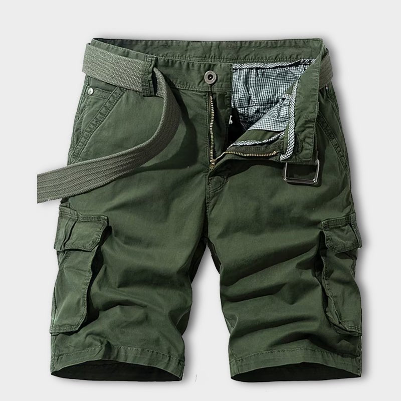 Cargo Shorts mit Gürtel