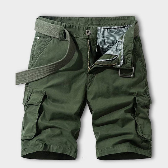 Cargo Shorts mit Gürtel