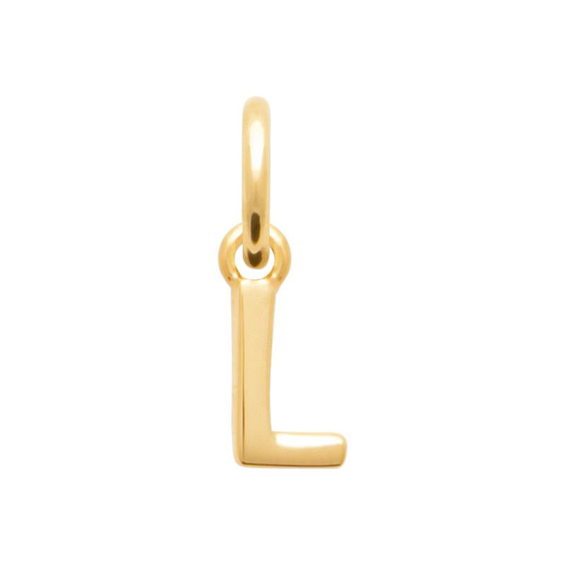 Buchstaben Anhänger 16 Karat Vergoldet | Shop Nory