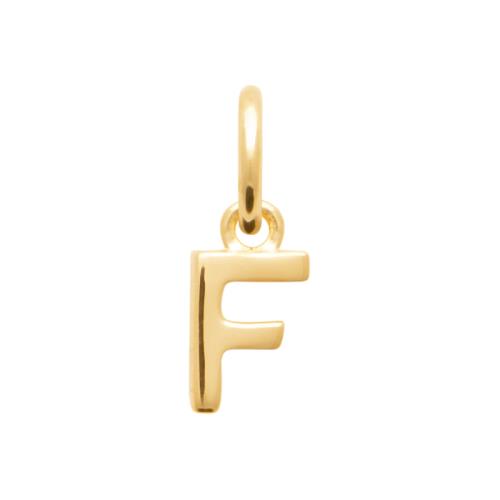 Buchstaben Anhänger 16 Karat Vergoldet | Shop Nory
