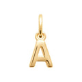 Buchstaben Anhänger 16 Karat Vergoldet | Shop Nory