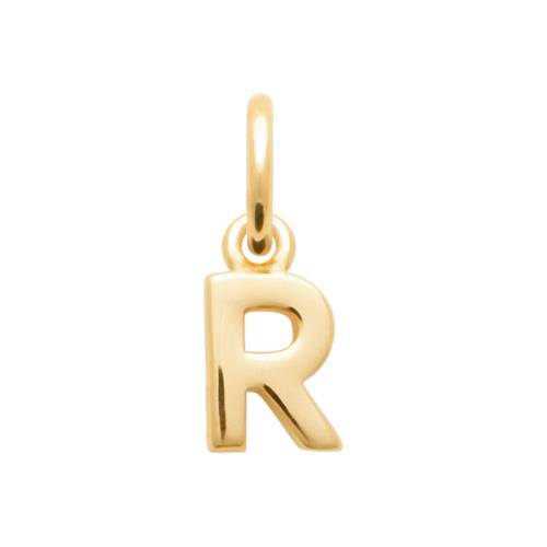 Buchstaben Anhänger 16 Karat Vergoldet | Shop Nory