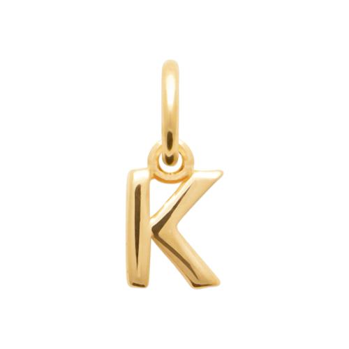 Buchstaben Anhänger 16 Karat Vergoldet | Shop Nory