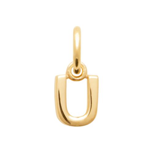 Buchstaben Anhänger 16 Karat Vergoldet | Shop Nory