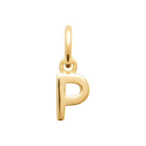 Buchstaben Anhänger 16 Karat Vergoldet | Shop Nory