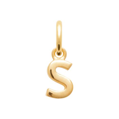 Buchstaben Anhänger 16 Karat Vergoldet | Shop Nory