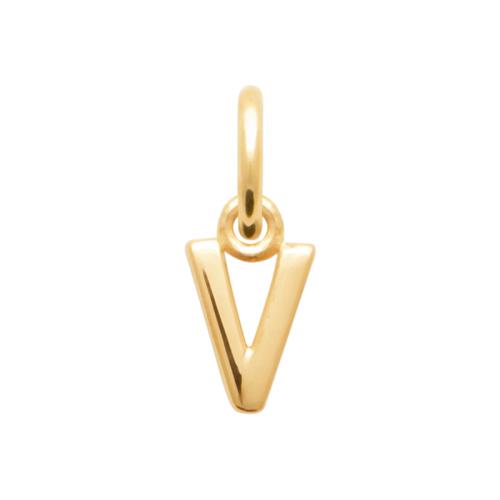 Buchstaben Anhänger 16 Karat Vergoldet | Shop Nory