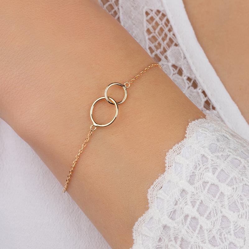 Armband mit Ringen | 16 Karat vergoldet | Shop Nory