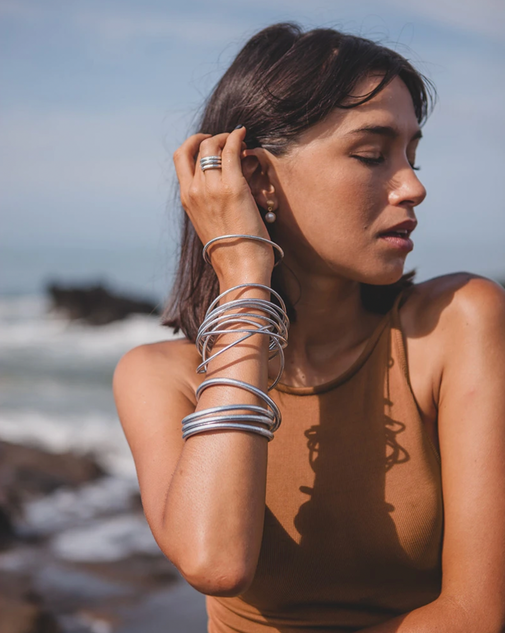 Buddhistisches Armband Silber | Shop Nory