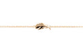 Armband mit Feder 16 Karat vergoldet | Shop Nory