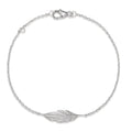 Armband mit Feder aus echtem Silber | Shop Nory