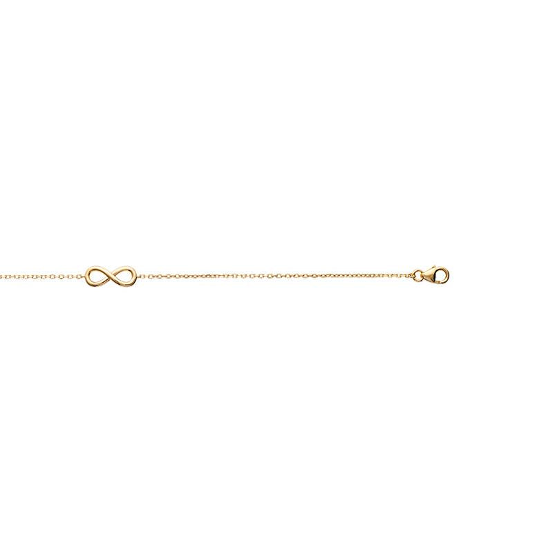 Unendlich-Armband vergoldet - Unendlichkeit Armband | Shop Nory
